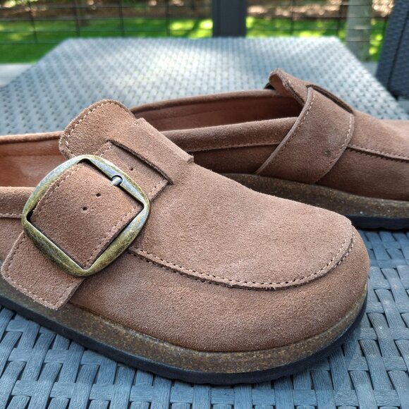 Sonoma Goods for Life Suede Mule Clogs women's US 7.5 - Picture 1 of 12